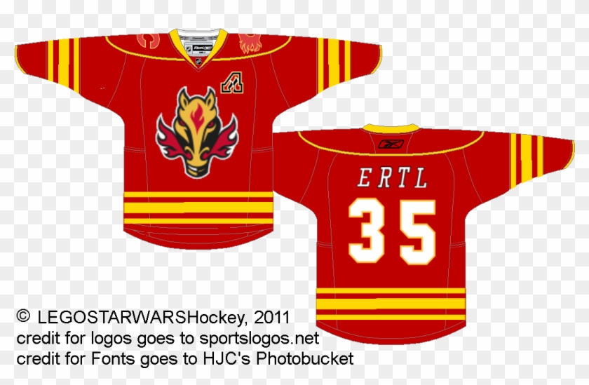 Calgary Flames Concept The Horse Head Logo Would Do - Sports Jersey #965698