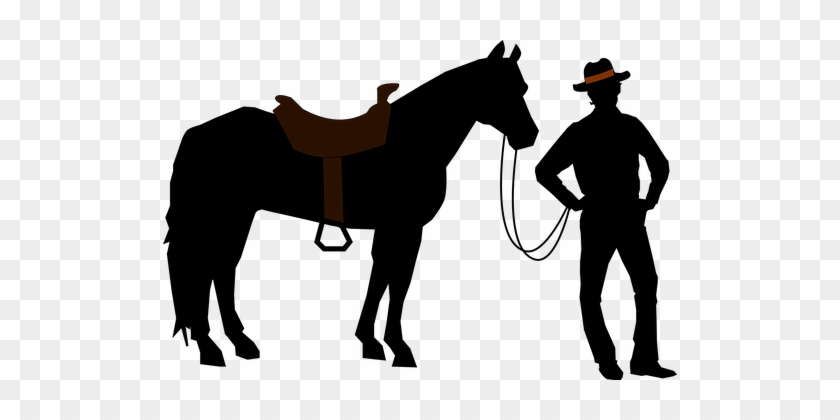 Bandy Legged Bow Legged Cowboy Horse Cowbo - Cowboy Png #965711
