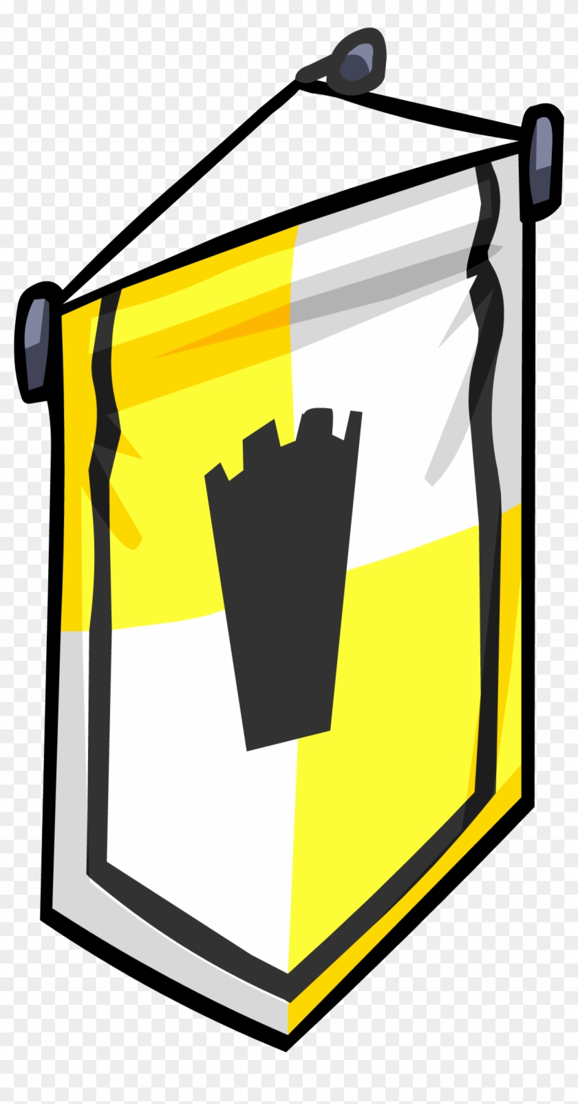 Ye Olde Yellow Banner Sprite 002 - Portable Network Graphics #965765