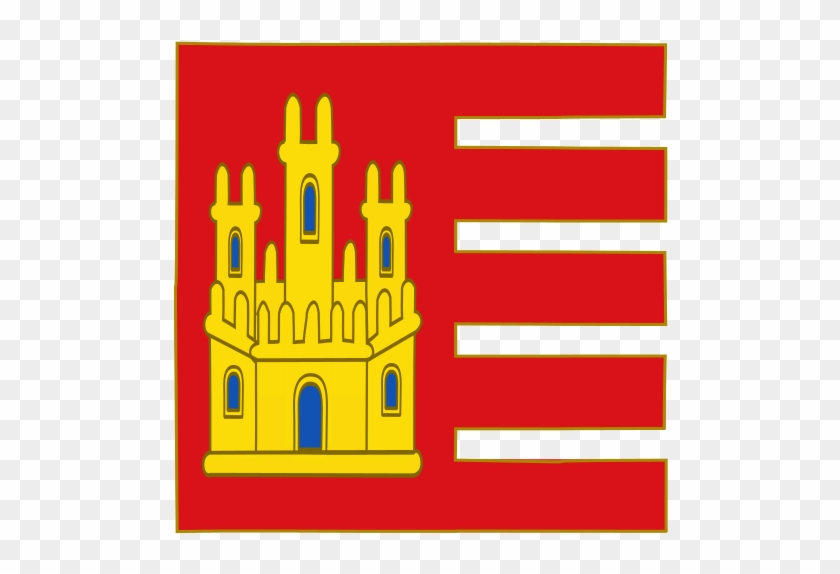 Royal Banner Of The Kingdom Of Castile - Bandeira Do Reino De Castela #965791