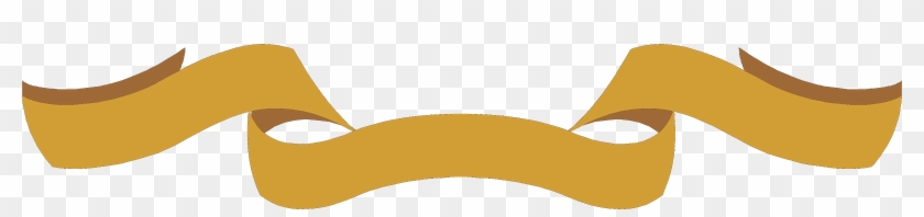 Brown Banner Png Free Download - Blank Scroll Banner No Background #965805
