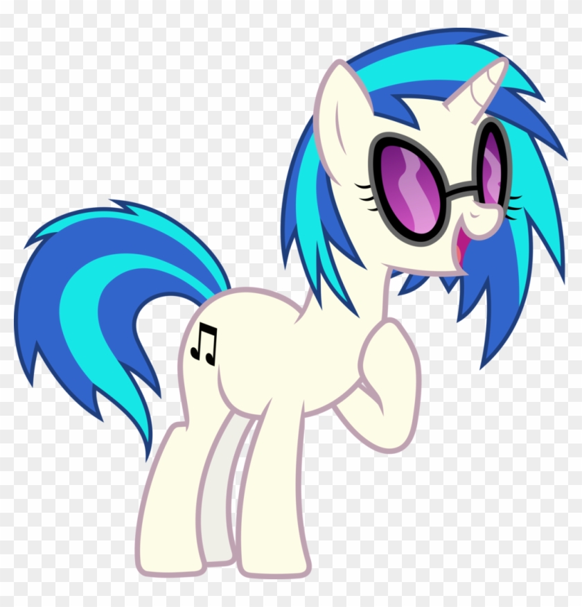 Vinyl Scratch Aka Dj Pon-3 Singing By Floppychiptunes - My Little Pony Pony Music #965873