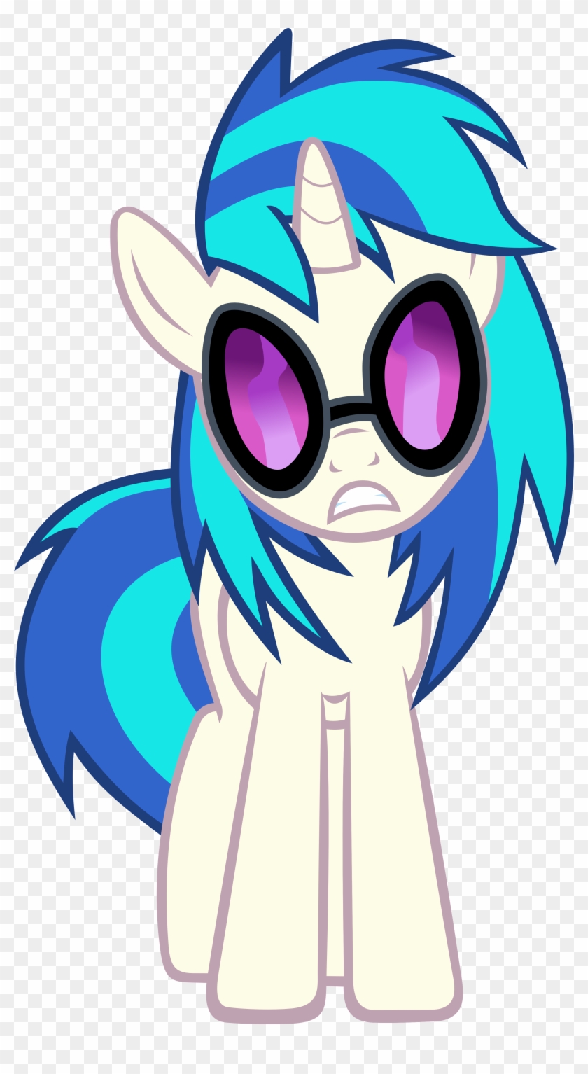 Mlp Vinyl Scratch Papercraft Via - Mlp Dj Pon 3 Sad #965905