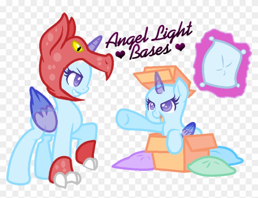 My Little Pony Deviantart Youtube - Angel Light Bases Mlp #965913