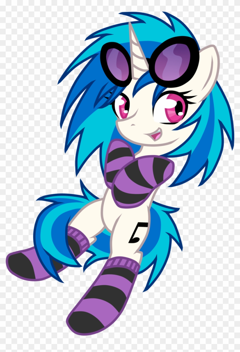 Vinyl Scratch In Socks #965954