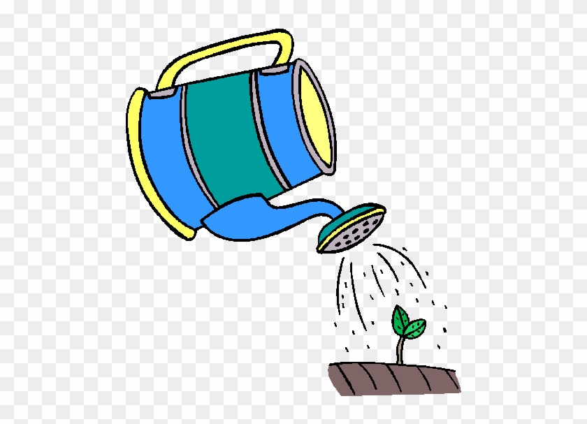 Cartoon Watering Can - Plants Need Water To Grow #965994
