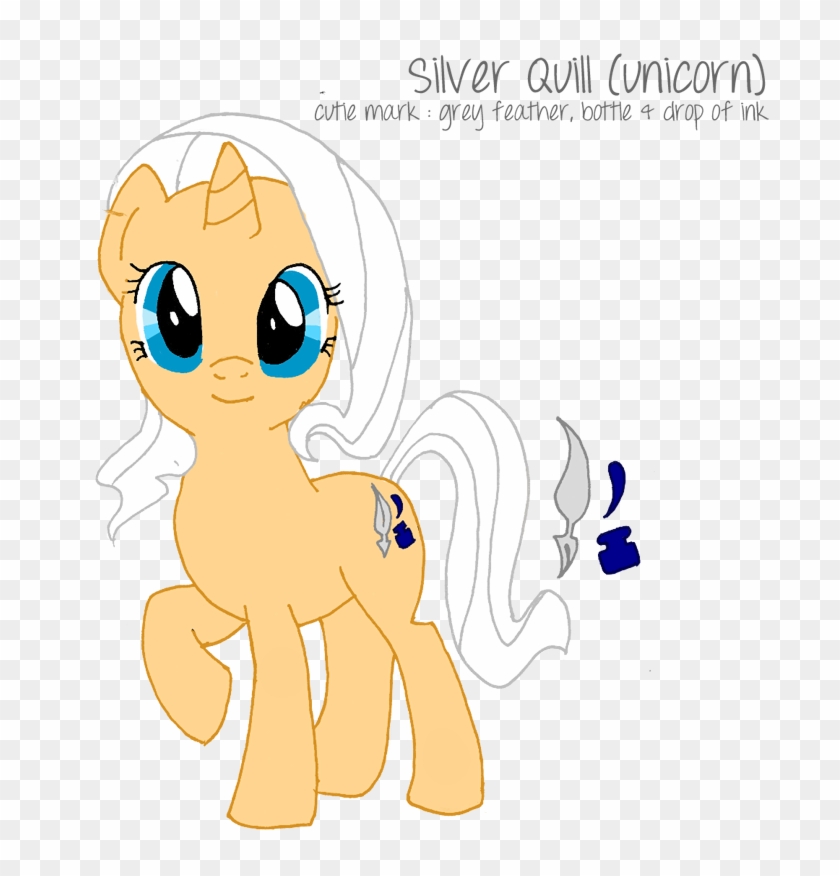Silver Quill By Lawalenn - Cartoon #966041