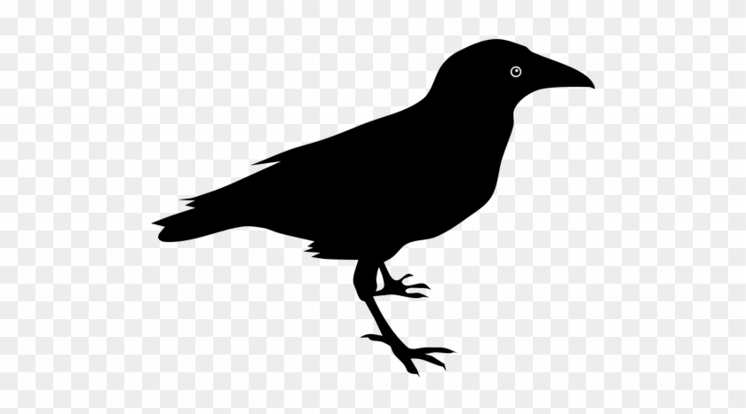 Crow Clipart Free Vector - Raven Clip Art #966084