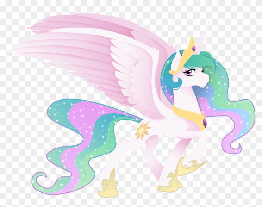 I Love The Detail In Her Wings Makes Her Look Very - Princess Celestia #966091