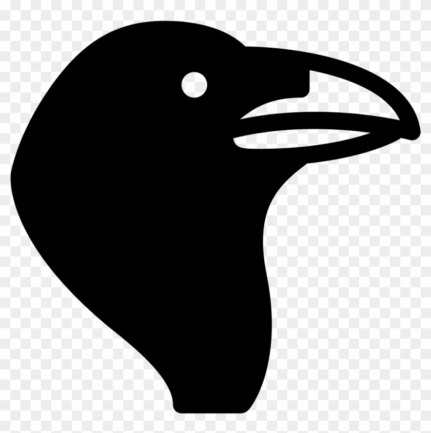 Computer Icons Hooded Crow Clip Art - Crow Icon #966189