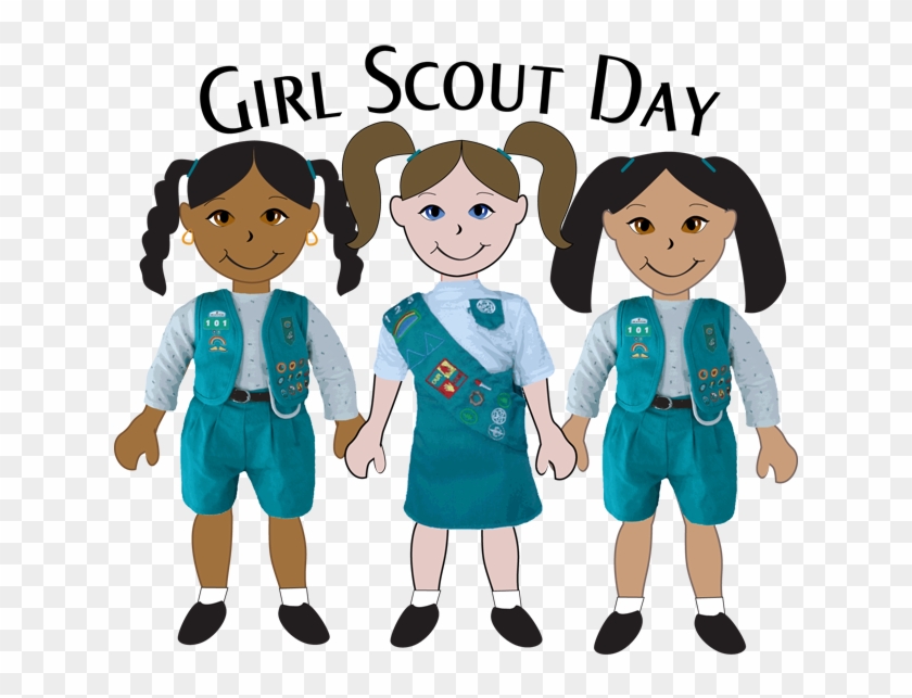Girl Scout Clipart Clipart - Girl Scouts Day #966208