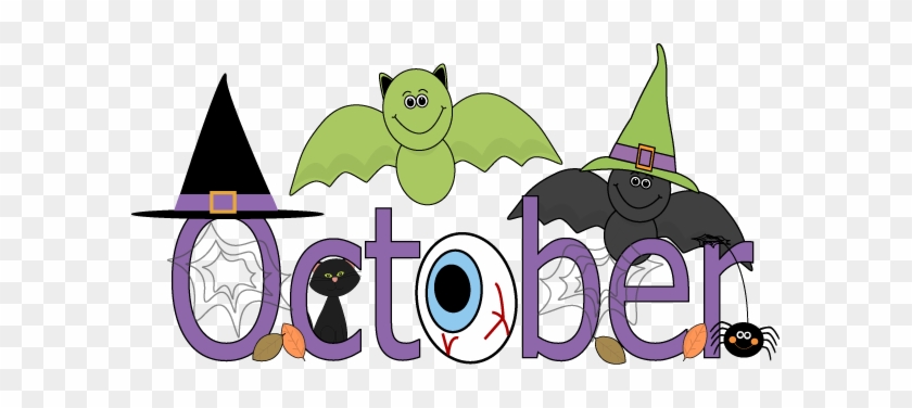 October Banner Clip Art - Months Of The Year October #966276