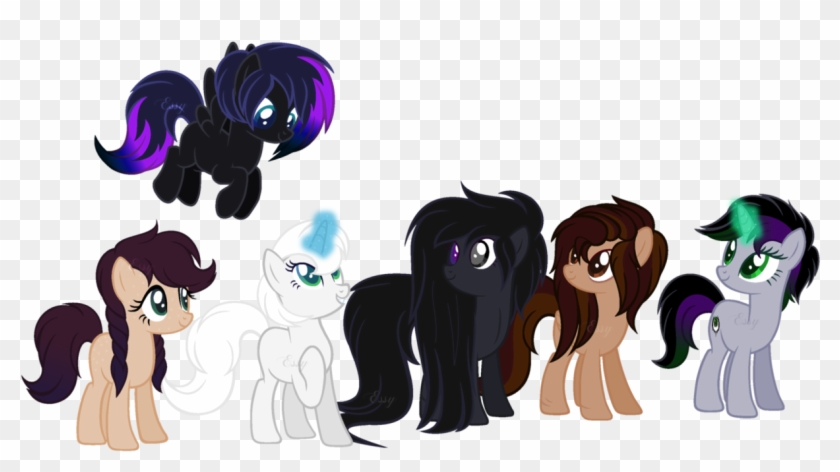 Alternative Mane Six By Spiritualpresence - Mlp Oc Mane Six #966281