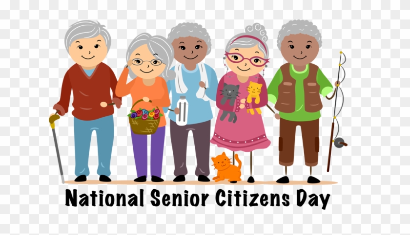 Clip Art And Information For National Senior Citizens - World Senior Citizen Day #966303