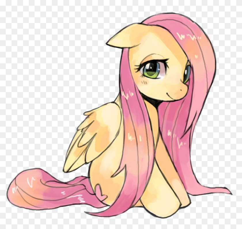 Fluttershy Rarity Rainbow Dash Twilight Sparkle Pinkie - My Little Pony Fluttershy Kawaii #966309
