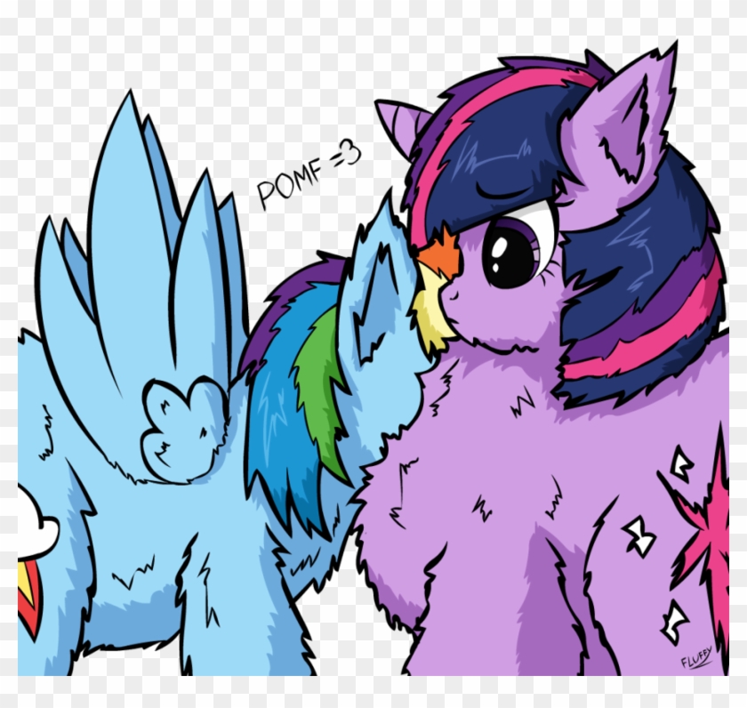 Chest Pomf By Mixermike622 - Fluffy De My Little Pony #966435