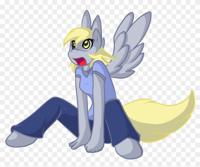 By Mewglethewolf - Clop Derpy Hooves Anthro #966501