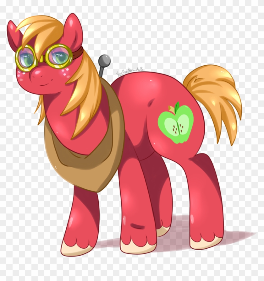 68 Pony Big Mcintosh Horse Pink Mammal Cartoon Vertebrate - Cartoon #966543