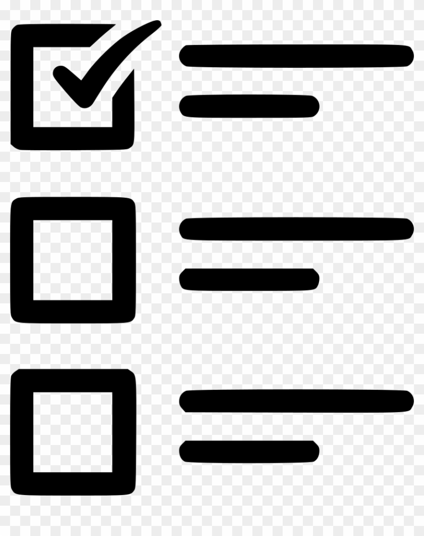 Checklist Task Todo List Check Done Comments - Todo List Icon Png #966595