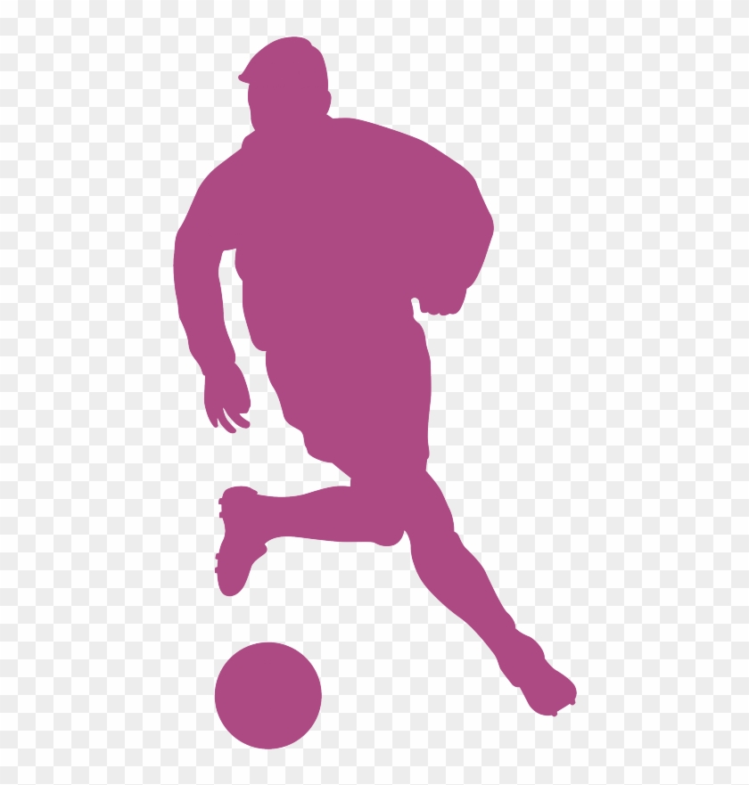 Soccer Girl Silhouette Clip Art At Getdrawingscom Free - Soccer Silhouette #966657