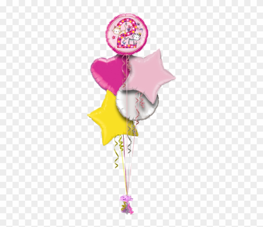 Fun 2nd Birthday Girl Special Age Balloon - Balloon #966698
