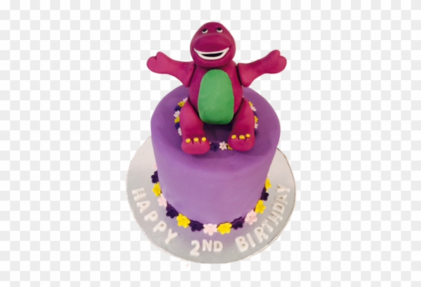 Barney Birthday Cake - Cake Decorating #966729
