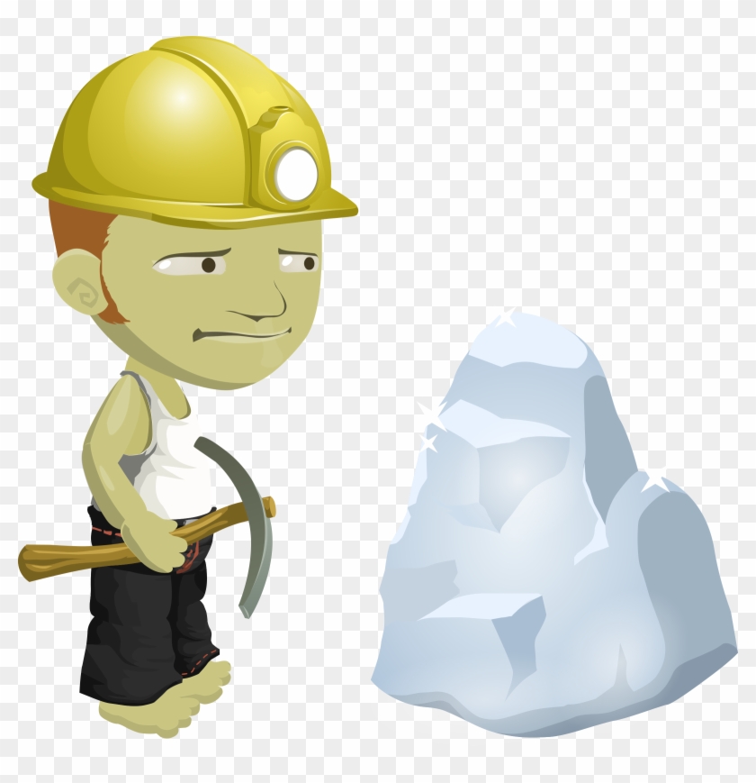 Miner From Glitch - Mineros Animados Png #966752