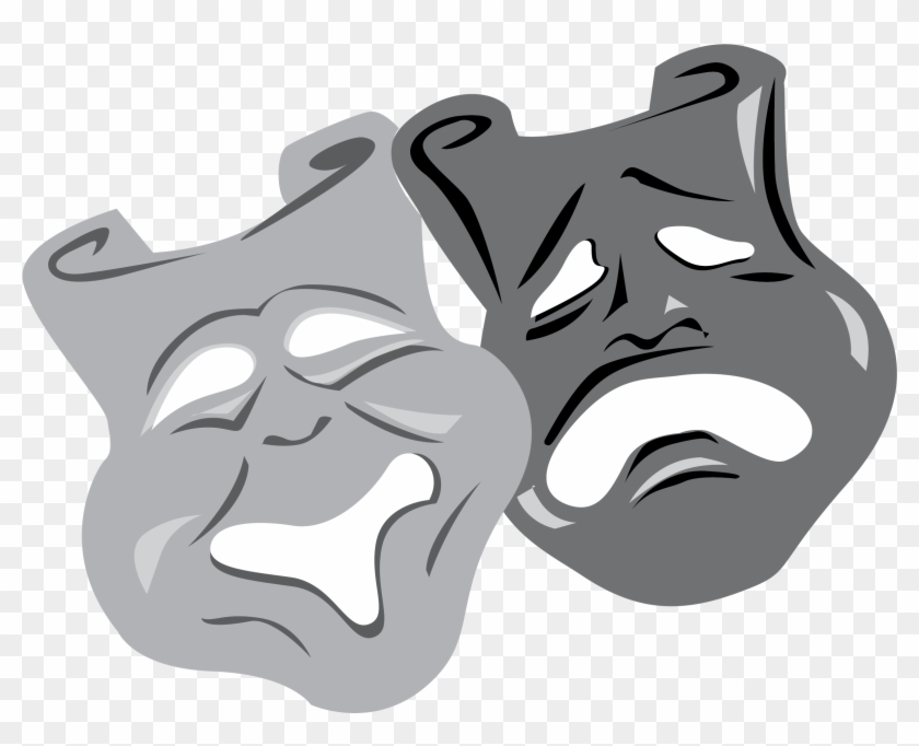 Grey Mardi Gras Mask Clip Art - Mask #966776