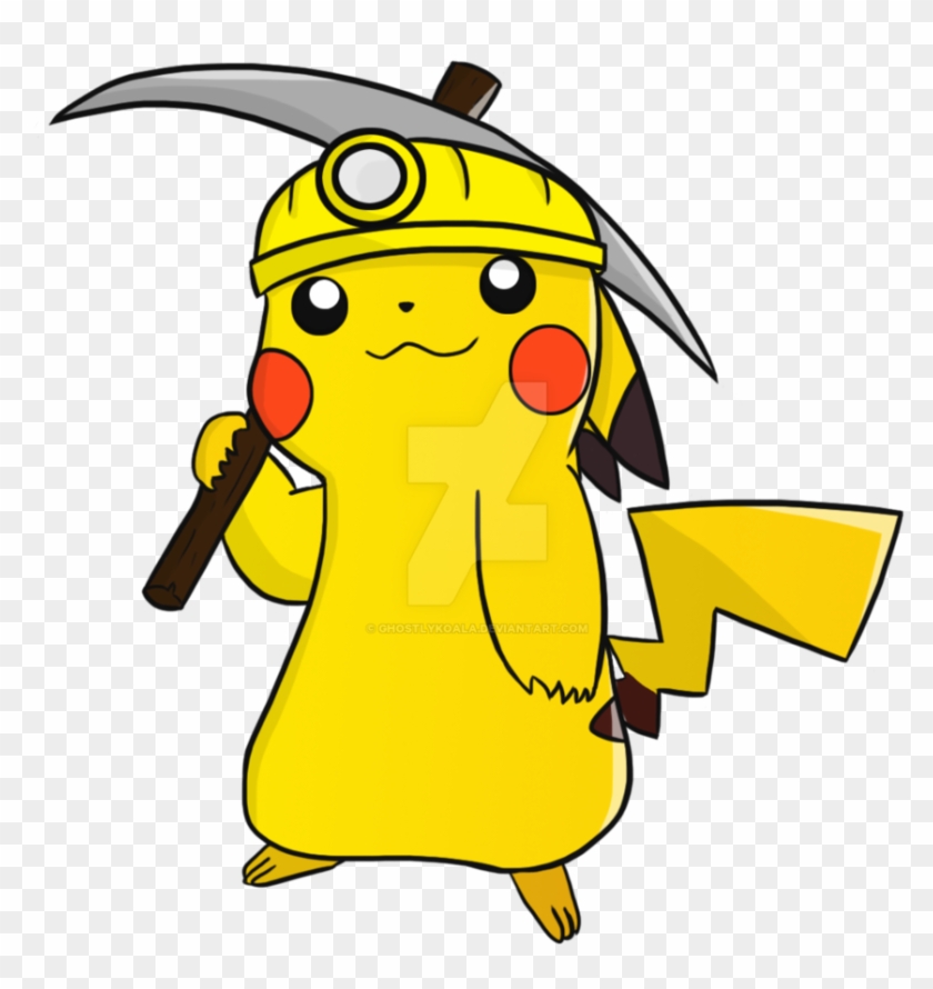 Pikachu Miner By Ghostlykoala - Pikachu Miner By Ghostlykoala #966805