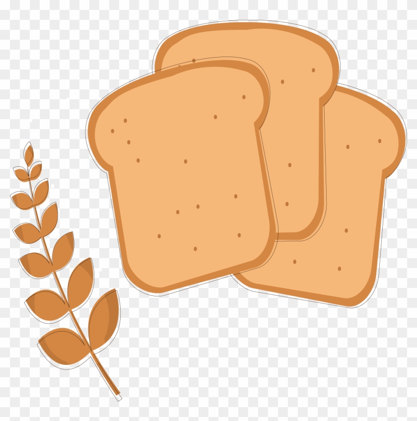 Toast Bread Wheat Clip Art - Bread #966880