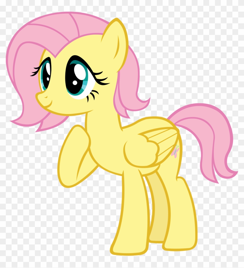 Short Mane Fluttershy By Doctor-g - Little Pony Friendship Is Magic #966881