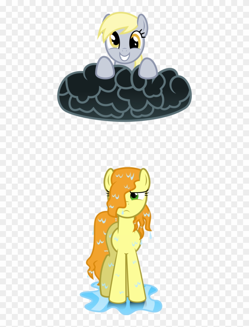 Ambassad0r, Carrot Top, Cloud, Derpy Hooves, Female, - Cartoon #966907