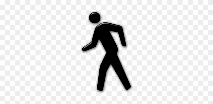 Person Walking Icon - Person Walking To Computer #966908