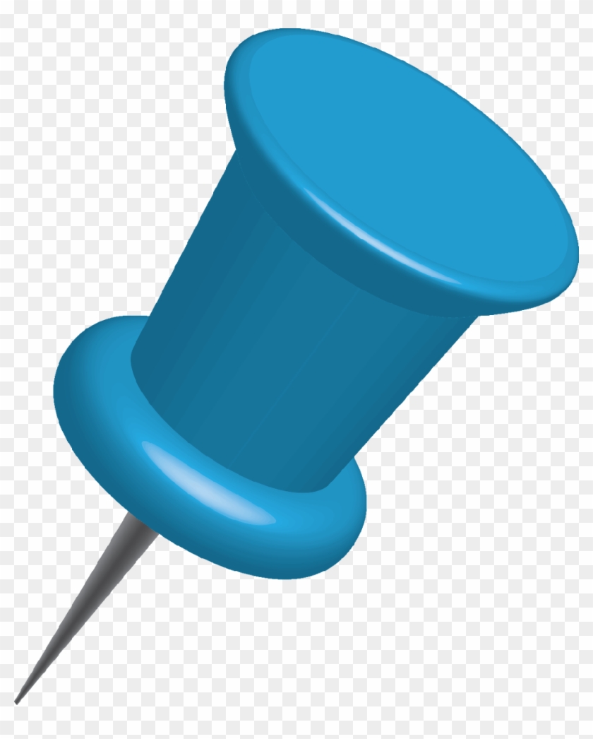 Push Pin Png Blue #966919