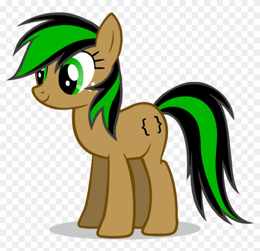 Earth Pony, Edit, Female, Green Mane, Mare, Oc, Oc - Cartoon #967057