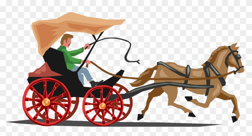 Horse And Buggy Clip Art For Pinterest Memes - Horse Cart Clipart #967123