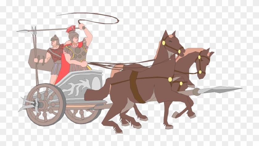 Horses, Soldiers, And Chariot Image From Www - Chariot Clipart Png #967157