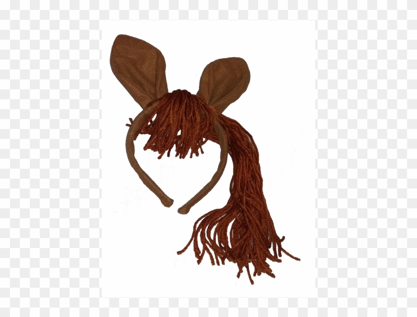 Diadema De Caballo Con Orejas Y Pelo De Lana - Insect #967191