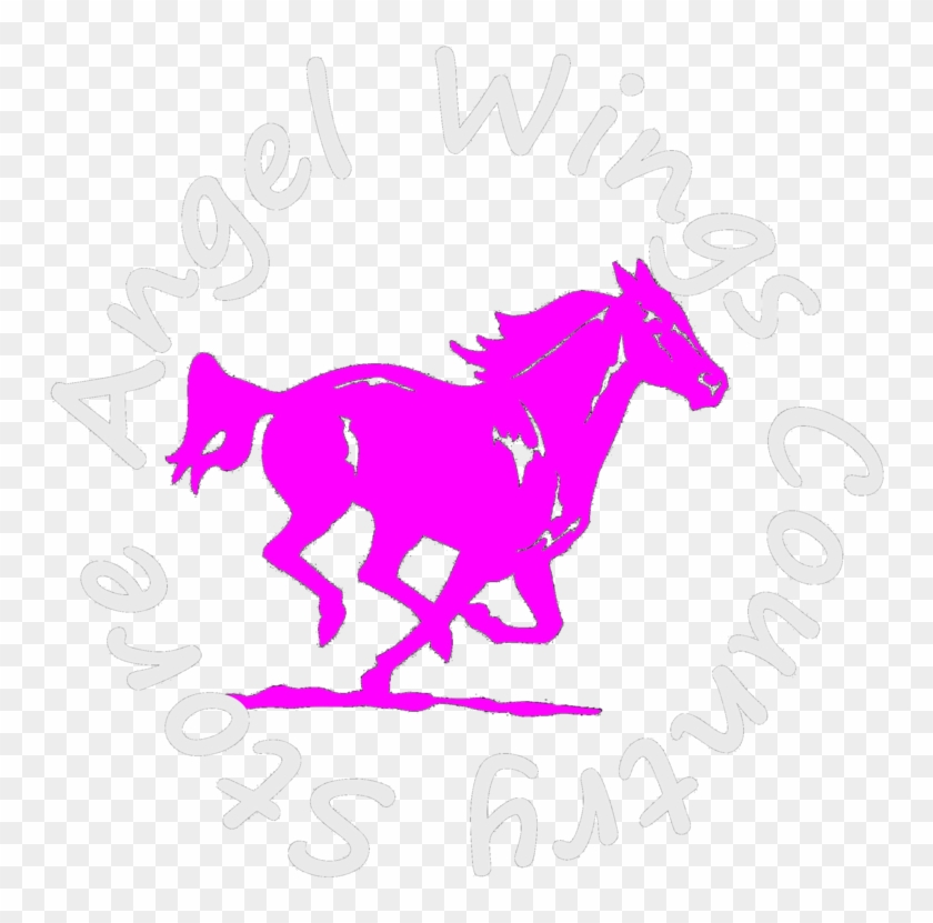 Angel Wings Country Store - Horse Decal #967245