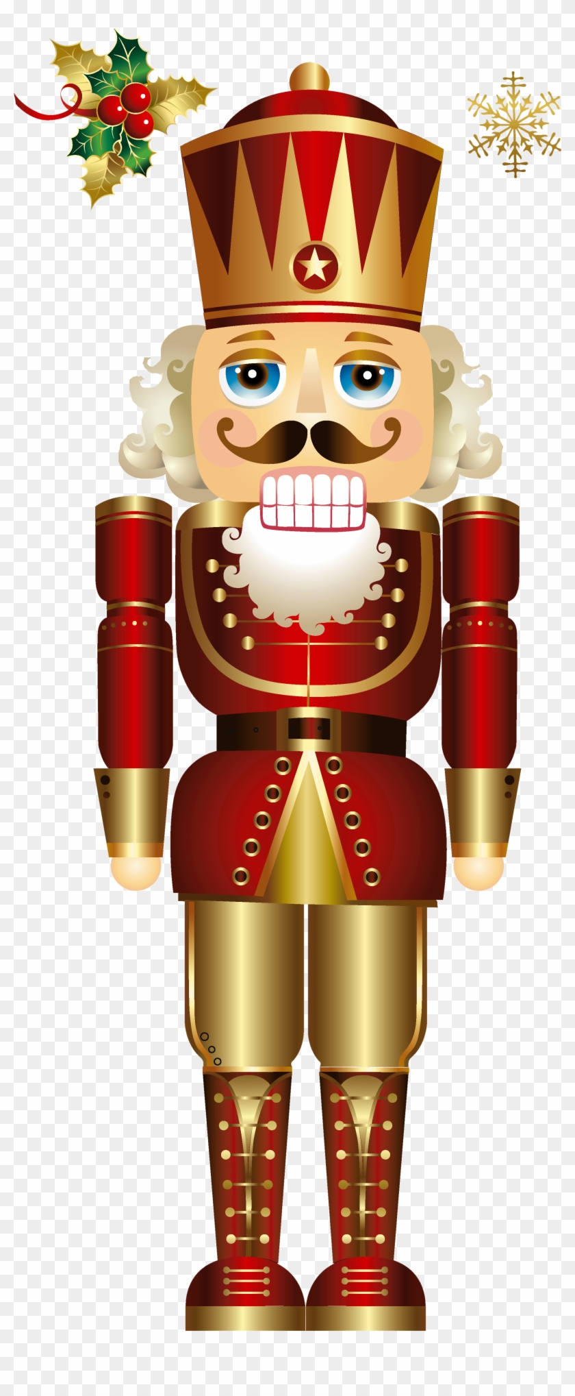 Free Christmas Nutcracker Clipart 1 Adult Coloring - Nutcracker Png #967273