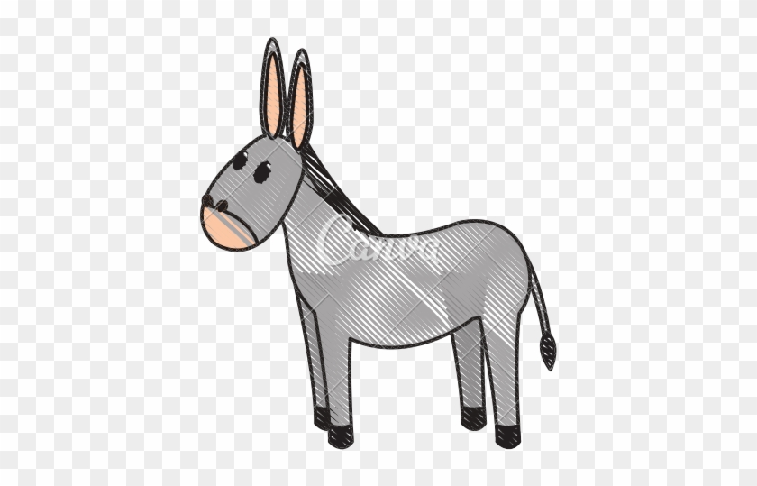 Mule Clipart Cute - Vector Graphics #967290