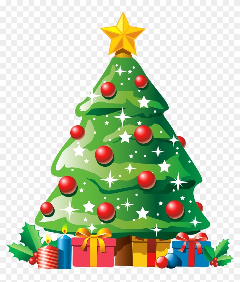 Christmas Tree Clipart With Gifts Png Best Web - X Mas Tree Clip Art #967314