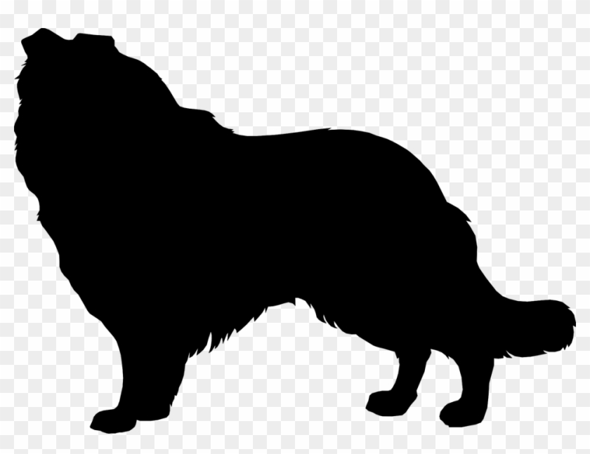 Collie Silhouette Clip Art #967322