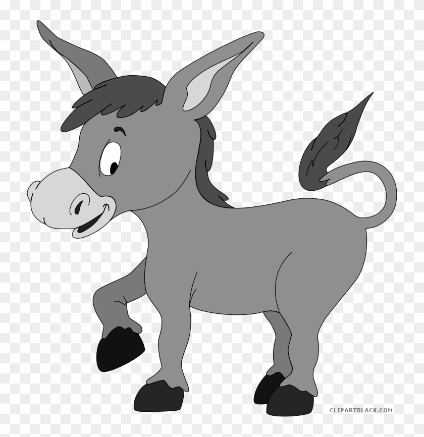 Skeleton Clipart Donkey - Mule Clipart #967392