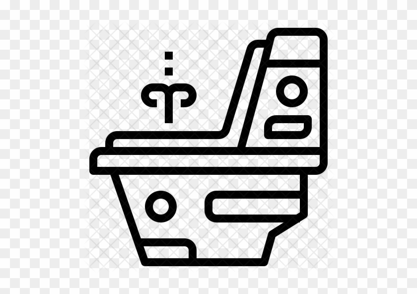 Flush Icon - Flush Toilet #967463