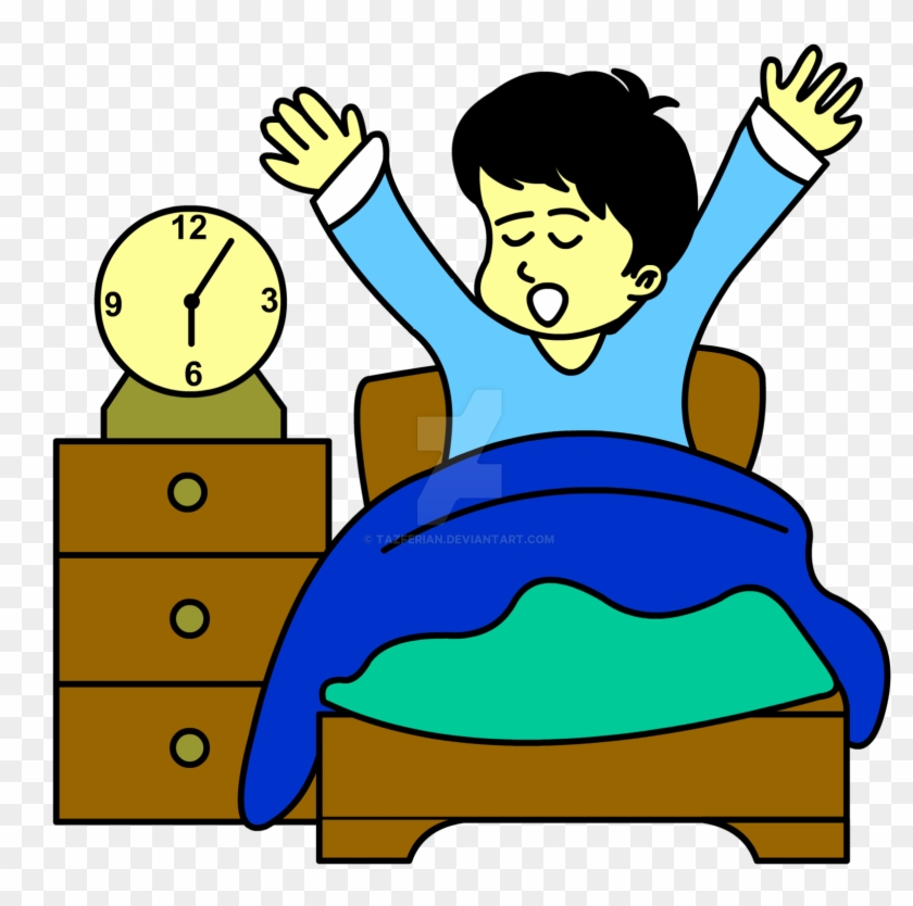 i go to bed clipart