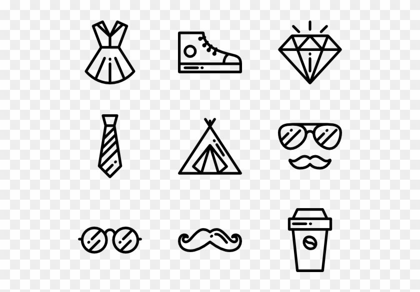 Hipster Style - Old School Tattoo Png #967552