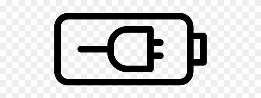 Battery Charging Clipart Charged Battery - Battery Line Icon #967576