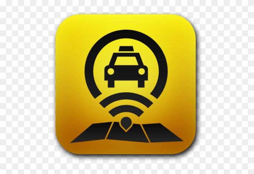 Peça Seu Táxi Pelo Celular De Onde Estiver - Taxi App Logo #967718