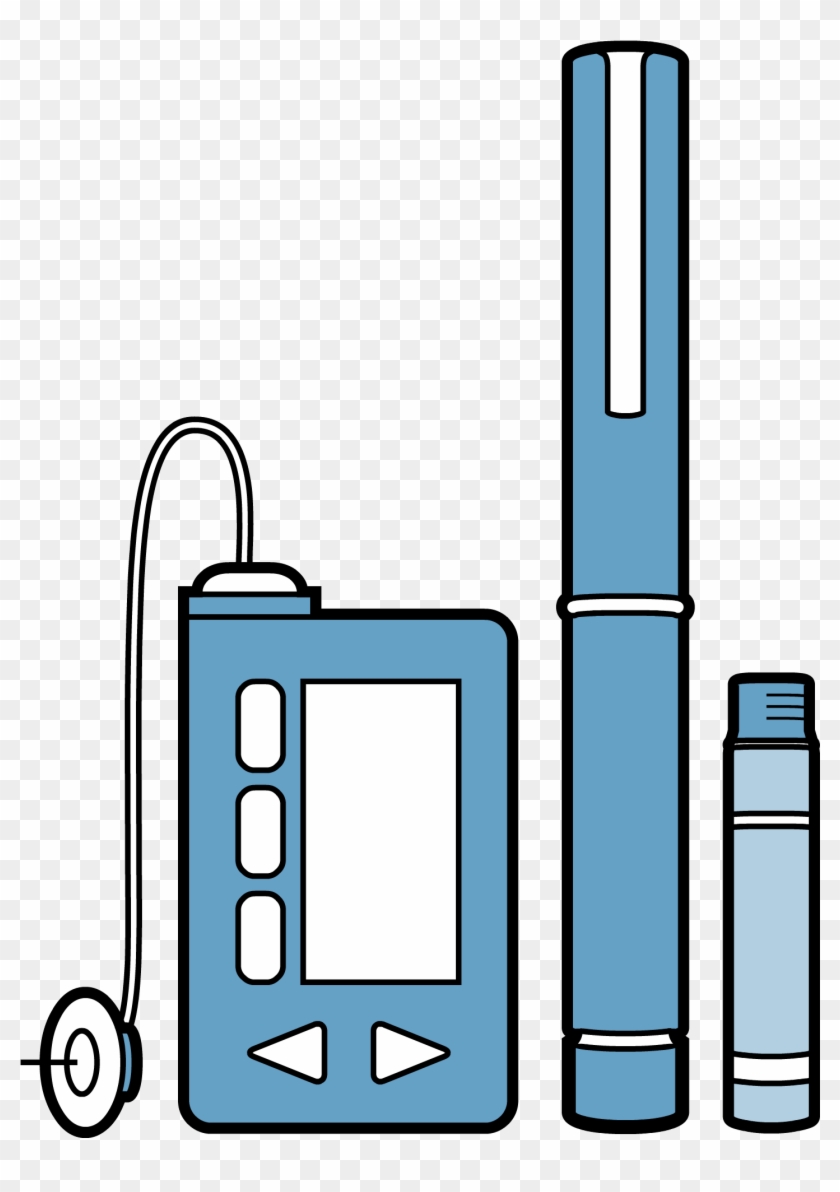 Insulin Vial Illustration, Insulin Cartridge Illustration - Insulin #967868